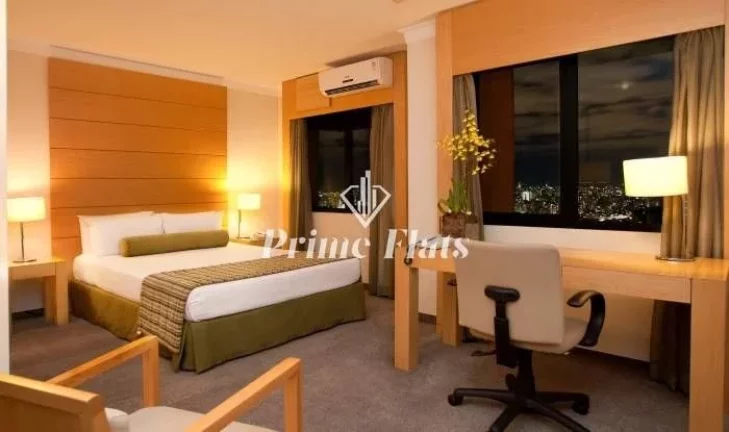 Imagem Flat disponível para venda no Hotels Congonhas by Atlântica, com 29m², 1 dormitório e 1 vaga de garagem