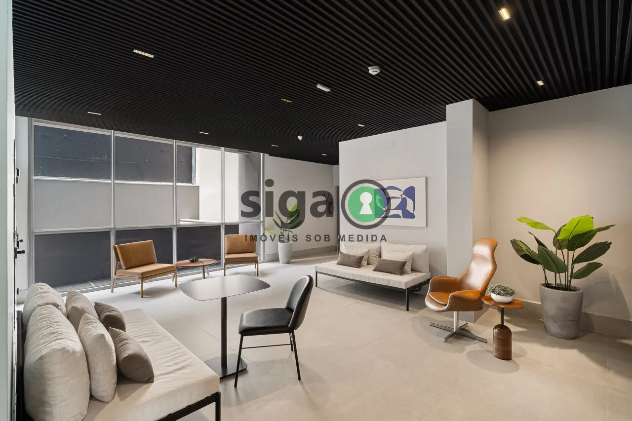 Imagem Apartamento mobiliado e decorado com 34m² e 1 suíte - Moema - São Paulo/SP