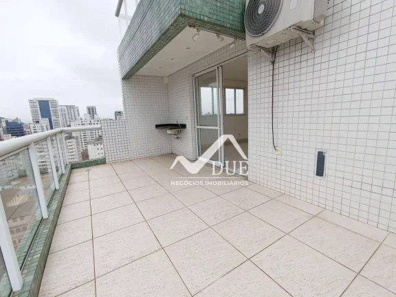 Imagem Apartamento Duplex, 127 m² - venda por R$ 2.200.000,00 ou aluguel por R$ 8.000,00/mês - Boqueirão - Santos/SP