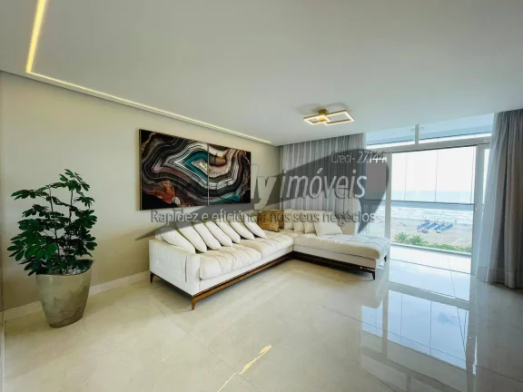 Imagem Apartamento em Santos, na orla da praia com vista mar