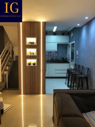 Casa de Condomínio com 3 Quartos à Venda, 144 m² em Vila Scarpelli - Santo André