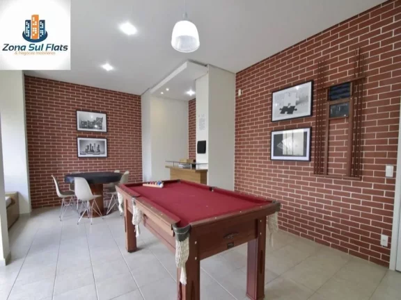 Imagem Apartamento Mobiliado à Venda Na Região Da Vila Andrade Com 2 Dormitórios e 1 Vaga
