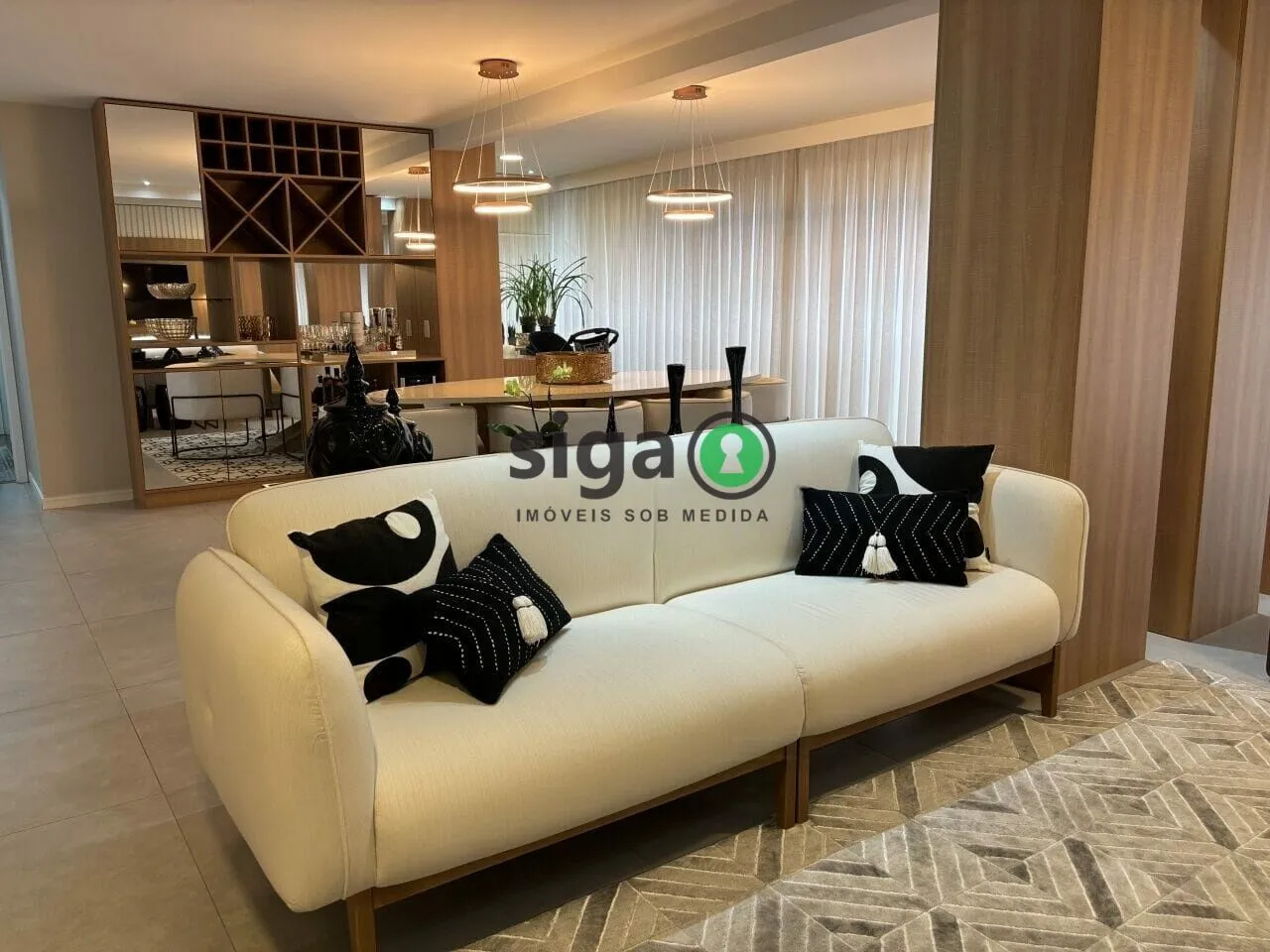 Foto do imóvel Apartamento no Campo Belo - 3 Suítes, 147 m², Mobiliado e com Acabamentos de Alto Padrão