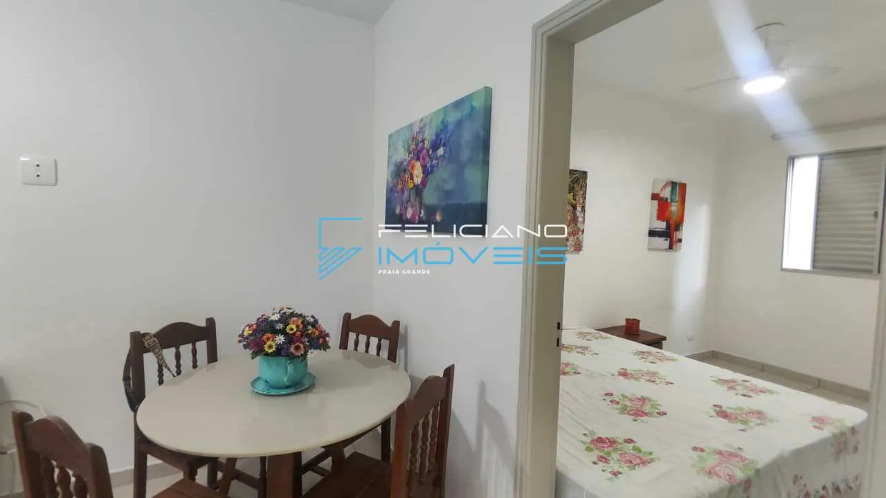 Imagem Apartamento com 2 quartos, Guilhermina, Praia Grande - R$ 325 mil, Cod: 7433