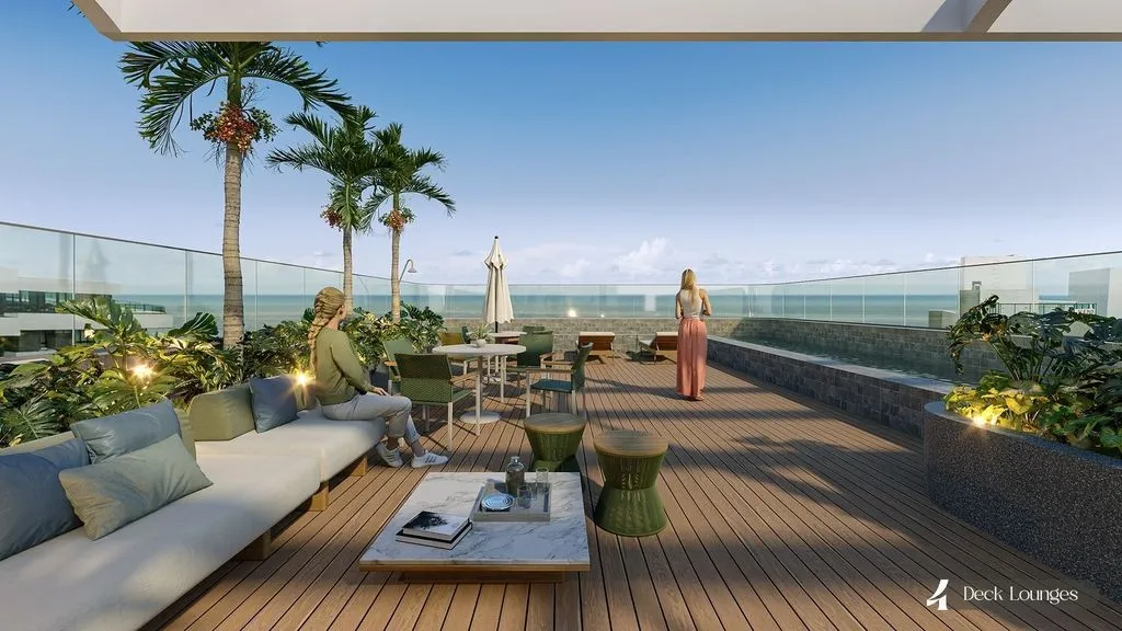 Imagem Flat 18 m² a 100m da praia, vista mar, lazer completo e localização premium em Jardim Oceania, João Pessoa.