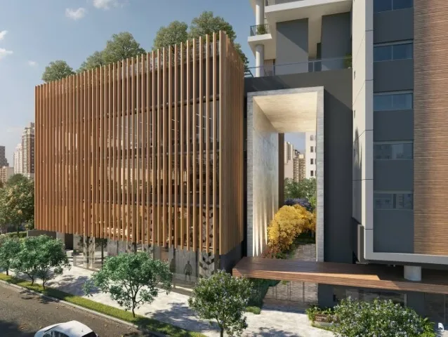 Imagem Arquitetura contemporânea nas alturas. De tirar o fôlego. São 36 andares e a melhor vista da cida...
