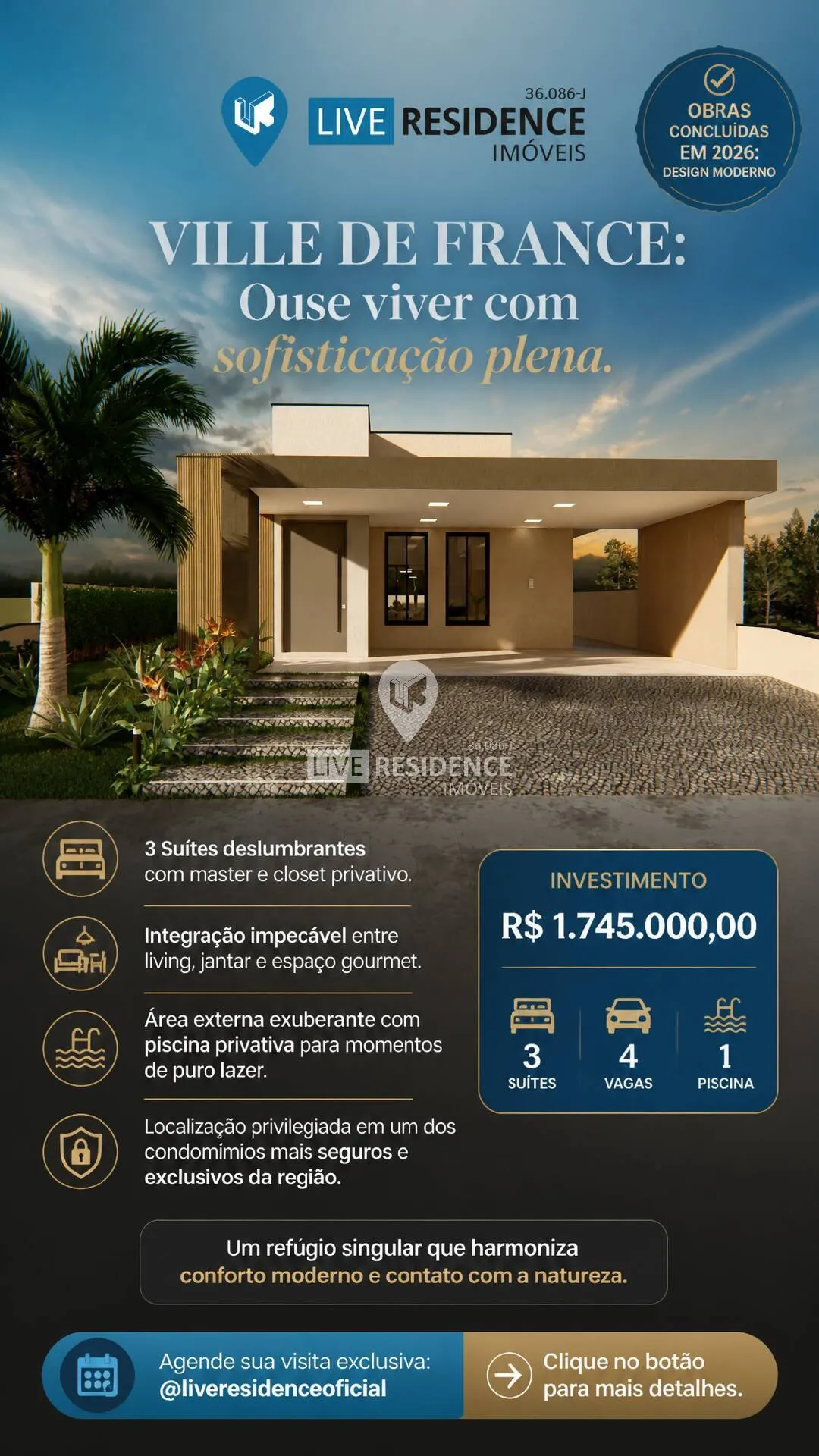 Imagem Casa à Venda em excelente Condomínio