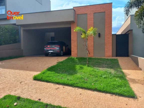 Imagem Casa em Condomínio de Luxo com 3 Suítes e 4 Vagas de Garagem no Jardim Cybelli, Ribeirão Preto-SP
