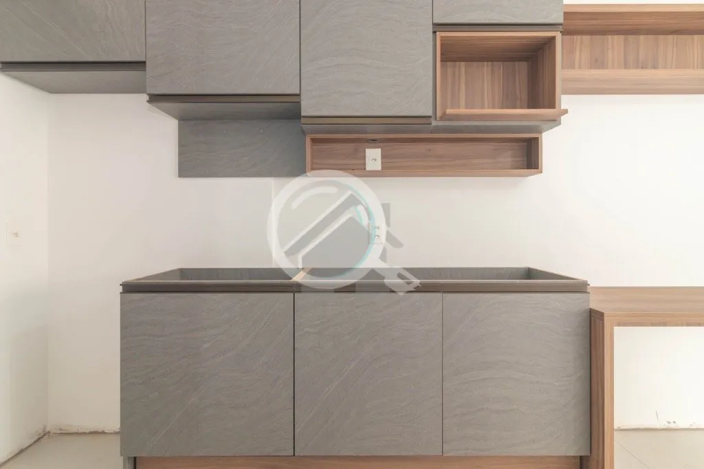 Imagem Apartamento Studio com 27m² totalmente mobiliado e equipado, pronto para morar, decoração moderna...
