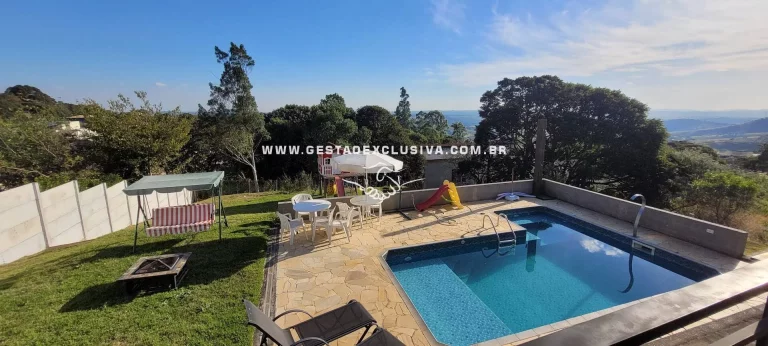 Imagem CHÁCARA 3 DORM 2 SUÍTES 1000m² PISCINA CONDOMÍNIO FECHADO ATIBAIA
