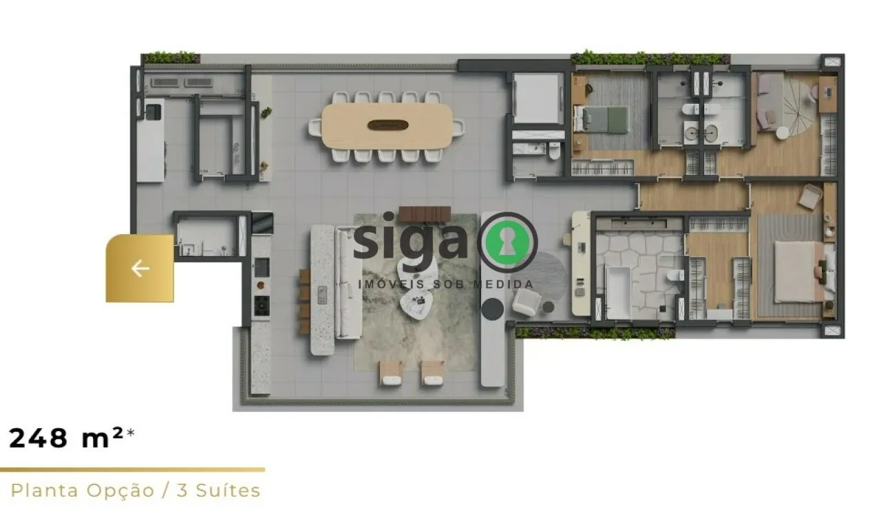 Imagem Apartamento para venda no Paraíso com 04 suítes, São Paulo - SP