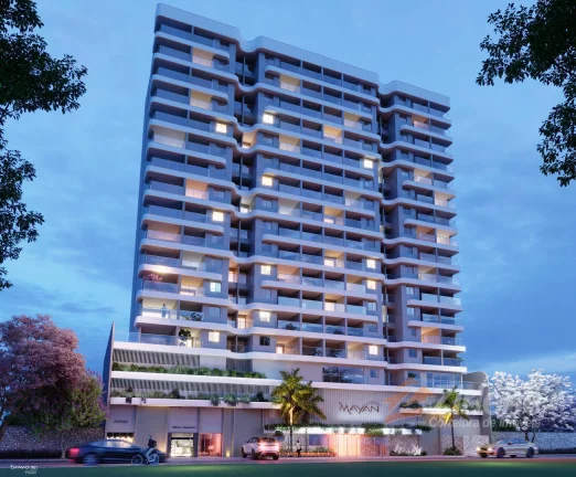 Imagem Lançamento Mayan, Todos os apartamentos de frente para o mar