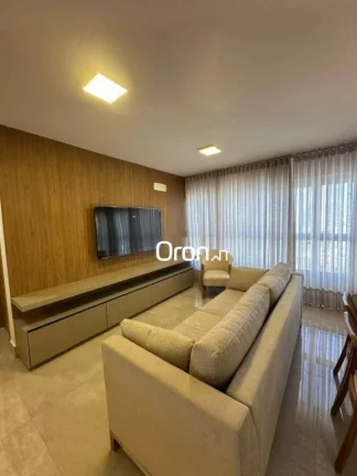 Imagem Apartamento mobiliado com 3 dormitórios à venda, 114 m² por R$ 1.350.000 - Setor Marista - Goiânia/GO