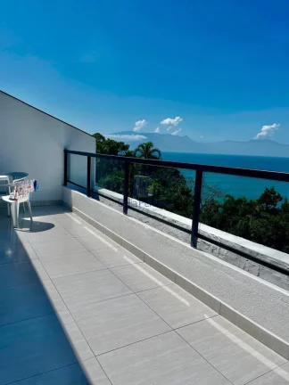 Imagem Linda cobertura duplex com vista espetacular e pé na areia - Martim de Sá - Caraguatatuba/SP