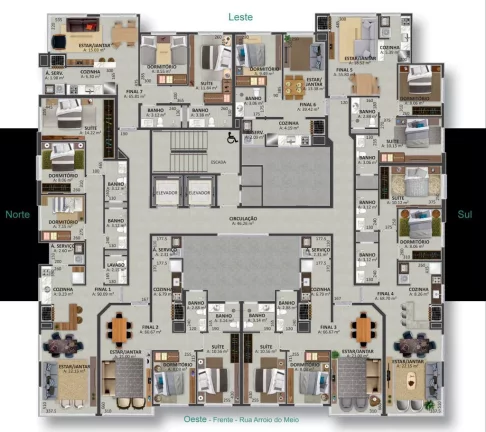 Imagem Villagio Del Grande - Apartamento à venda no bairro Zona Nova - Capão da Canoa/RS