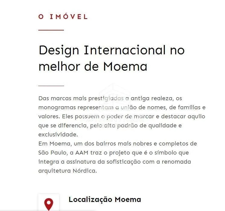 Imagem MONOGRAM MOEMA - Apartamento à venda no bairro Moema - São Paulo/SP, Zona Sul