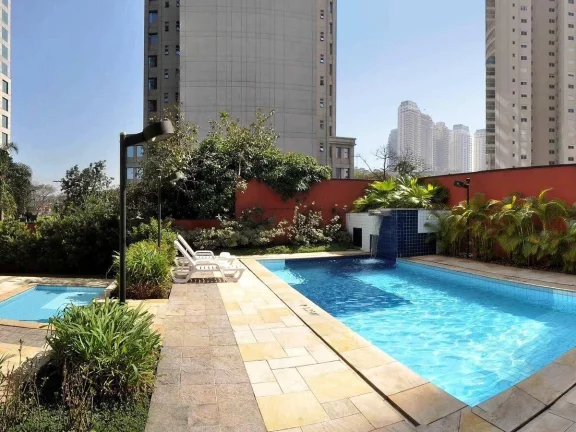 Imagem Flat disponível para venda no Adagio Berrini no Brooklin, com 45m², 1 dormitório e 1 vaga