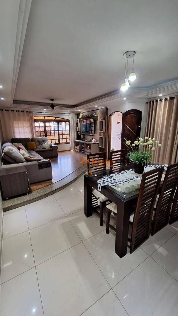 Imagem Sobrado com 4 dormitórios à venda, 255 m² por R$ 1.100.000,00 - Jardim Cumbica - Guarulhos/SP
