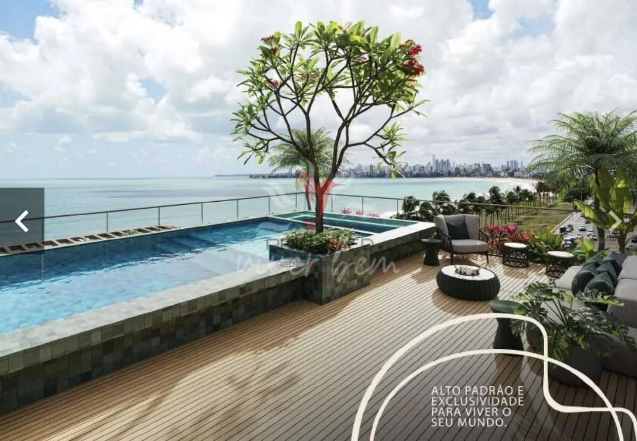 Foto do imóvel Vende-se flat na beira-mar do Bessa, melhor localização para investimento! em Avenida Governador Argemiro de Figueiredo, 1 - Jardim Oceania, João Pessoa - PB