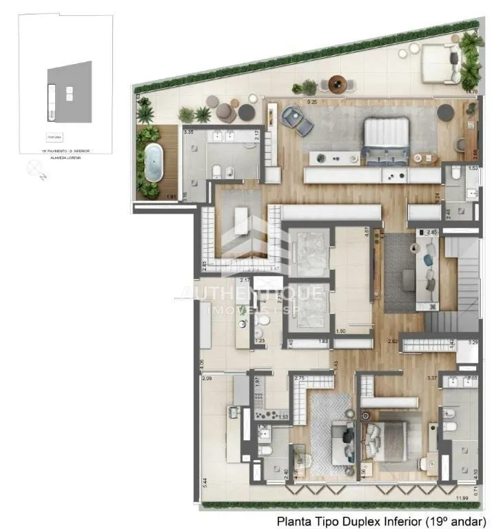 Imagem FACCES JARDINS - Apartamento à venda em São Paulo/SP