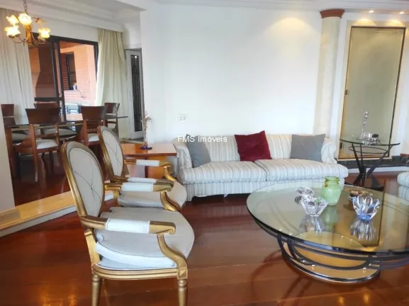 Imagem Imperdível: Apartamento de Luxo em Moema, São Paulo-SP 4 Quartos, 2 Suítes, 4 Vagas 273,00m² de Área