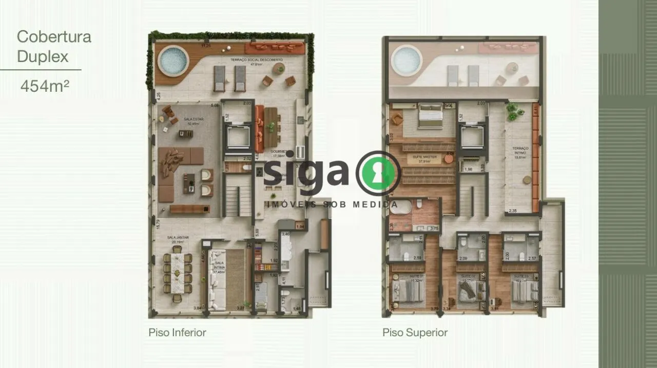 Imagem Cobertura Duplex para venda na Vila Madalena 04 suítes, São Paulo - SP