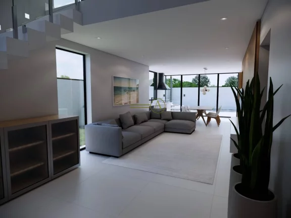 Imagem Sobrado luxuoso será entregue em julho 2025 cond Bougainville IV mobiliado