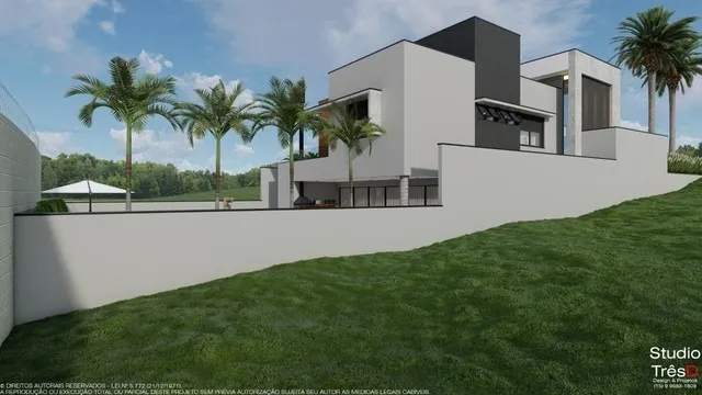 Imagem Lindo Sobrado em Condomínio Alphaville Nova Esplanada I 264M²!