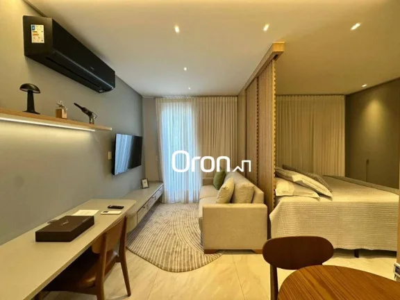 Studio mobiliado com 1 dormitório à venda, 42 m² por R$ 699.000 - Setor Marista - Goiânia/GO