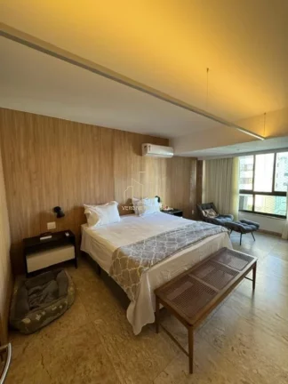 Imagem Excelente apartamento mobiliado decorado com três suítes a venda no caminho da Arvores