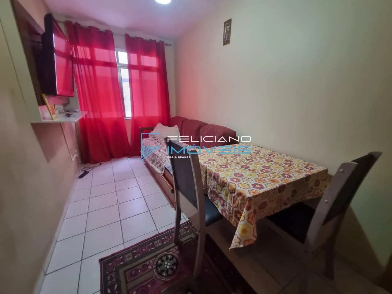 Imagem Apartamento com 1 quarto, Canto do Forte, Praia Grande - R$ 235 mil, Cod: 6894
