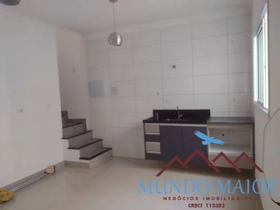 Imagem Cobertura 2 dormitórios à venda, 116m - 2 vagas- Vila Linda -Santo Andre