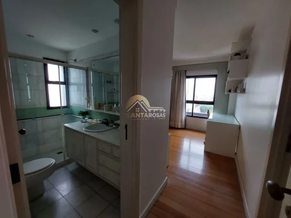 Imagem Apartamento mobiliado de 278m² 1 por andar, 3 suítes, andar alto e vista mar. Varanda gourmet clim