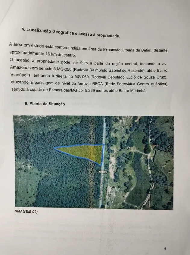 Imagem Oportunidade Única: Fazenda/Área Comercial em Betim/MG 40 hectares