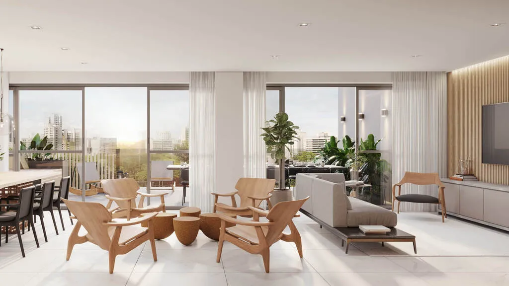 Imagem Cobertura de luxo com 4 quartos e 281,64m² no Alto da Glória, Curitiba-PR - Imperdível!