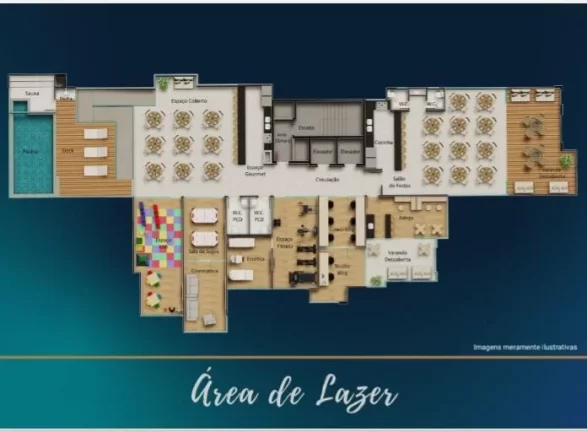 Imagem Residencial Solar da Praia é um lançamento que está em fase de construção frente para o mar e contará com apartamentos de 2 ou 3 quartos