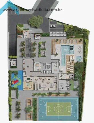 Imagem Apartamento para Venda em Atibaia, Vila Giglio, 3 dormitórios, 1 suíte, 4 banheiros, 2 vagas
