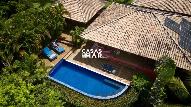Foto do imóvel Casa de Luxo em Condomínio Fechado na Praia do Espelho, Porto Seguro-BA - 3 Quartos, 3 Suítes, Piscina e Varanda Ampla!