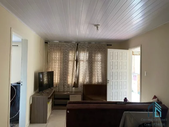 Imagem (PERMUTA) Casa térrea, 03 quartos c/suíte, parte podendo ser utilizado como Barracão, no Capão Raso em Curitiba PR