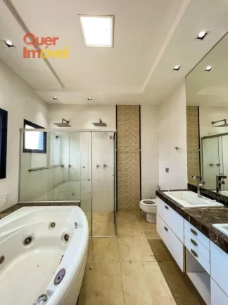 Imagem Casa de luxo em condomínio à venda em Ribeirão Preto-SP - Condomínio Arara Azul: 4 quartos, 4 suítes, 410m². Venha conhecer!