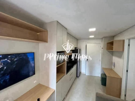 Imagem Flat disponível para locação no Condomínio Verdana, com 30m², 1 dormitório e 1 vaga de garagem