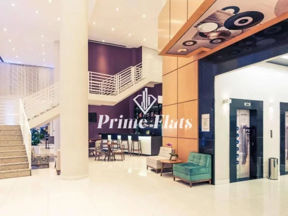 Imagem Flat disponível para venda no Mercure Campinas, com 26m², 1 dormitório e 1 vaga