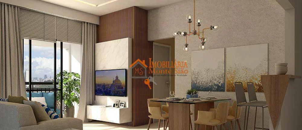 Foto do imóvel Apartamento com 2 dormitórios à venda, 51 m² por R$ 387.000,00 - Vila Galvão - Guarulhos/SP