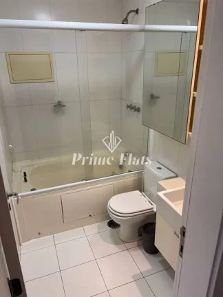 Imagem Flat disponível para locação no Condomínio Edifício Diogo Home Boutique na Vila Nova Conceição, com 48m², 1 dormitório e 1 vaga