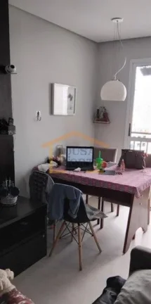 Imagem Apartamento 2 dormitórios, sala para 2 ambientes, sacada, cozinha americana com armários, área de...