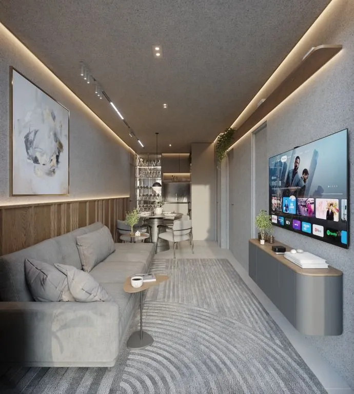 Imagem Flat à venda, no Amares by Seori em João Pessoa, Jardim Oceania, com 1 quarto, 22,64m²