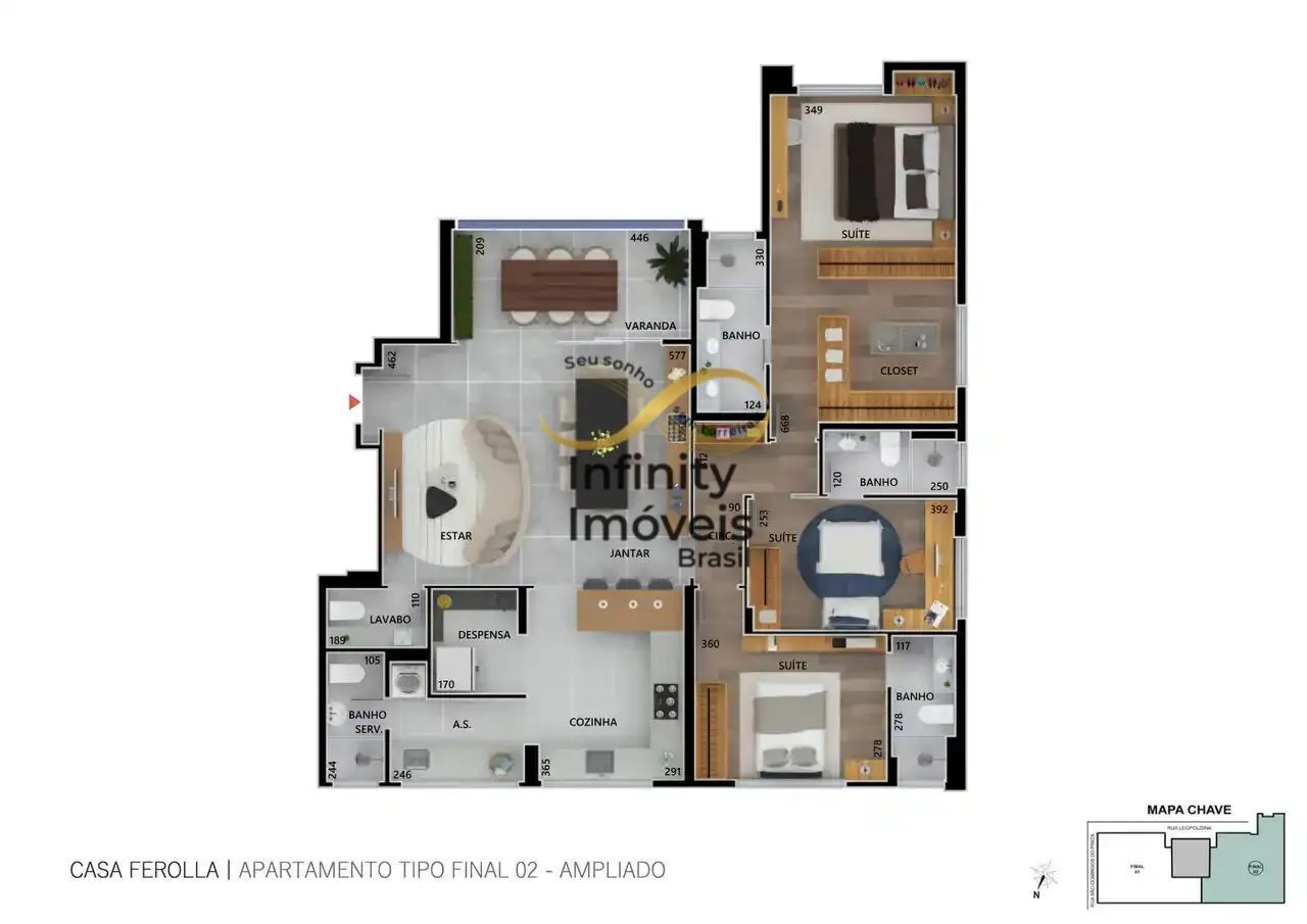 Imagem CASA FEROLLA SANTO ANTONIO - Apartamento à venda no bairro Santo Antônio - Belo Horizonte/MG