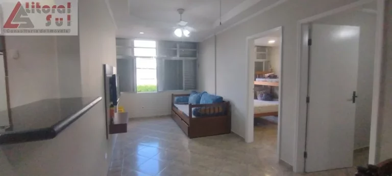 Imagem Apartamento à Venda na Guilhermina - Praia Grande-SP: 2 Quartos, 1 Suite, 1 Sala, 1 Vaga de Garagem, 66,00m² de Área.