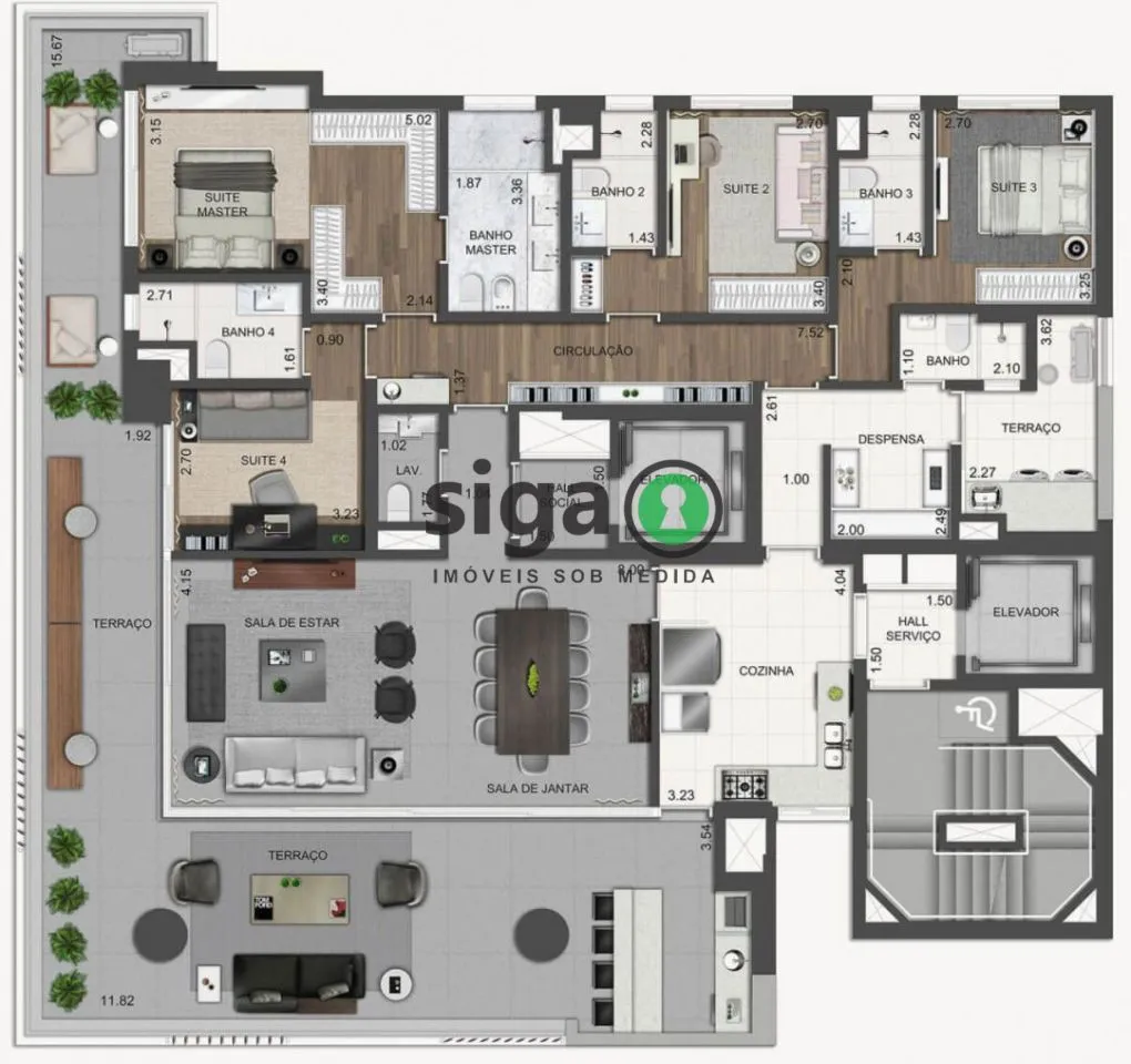 Imagem Apartamento Residencial em Vila Nova Conceição