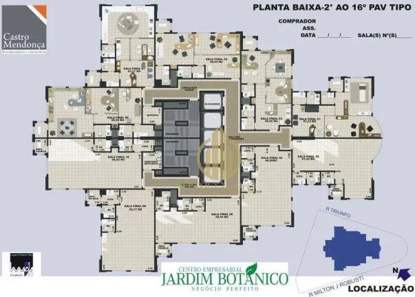 Imagem Sala à venda, 54 m² por R$ 1.342.000,00 - Jardim Botânico - Ribeirão Preto/SP